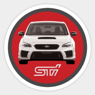 Subaru STI Design Sticker